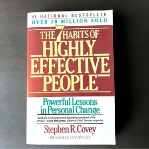 The 7 Habits of Highly Effective People by Stephen R. Covey
